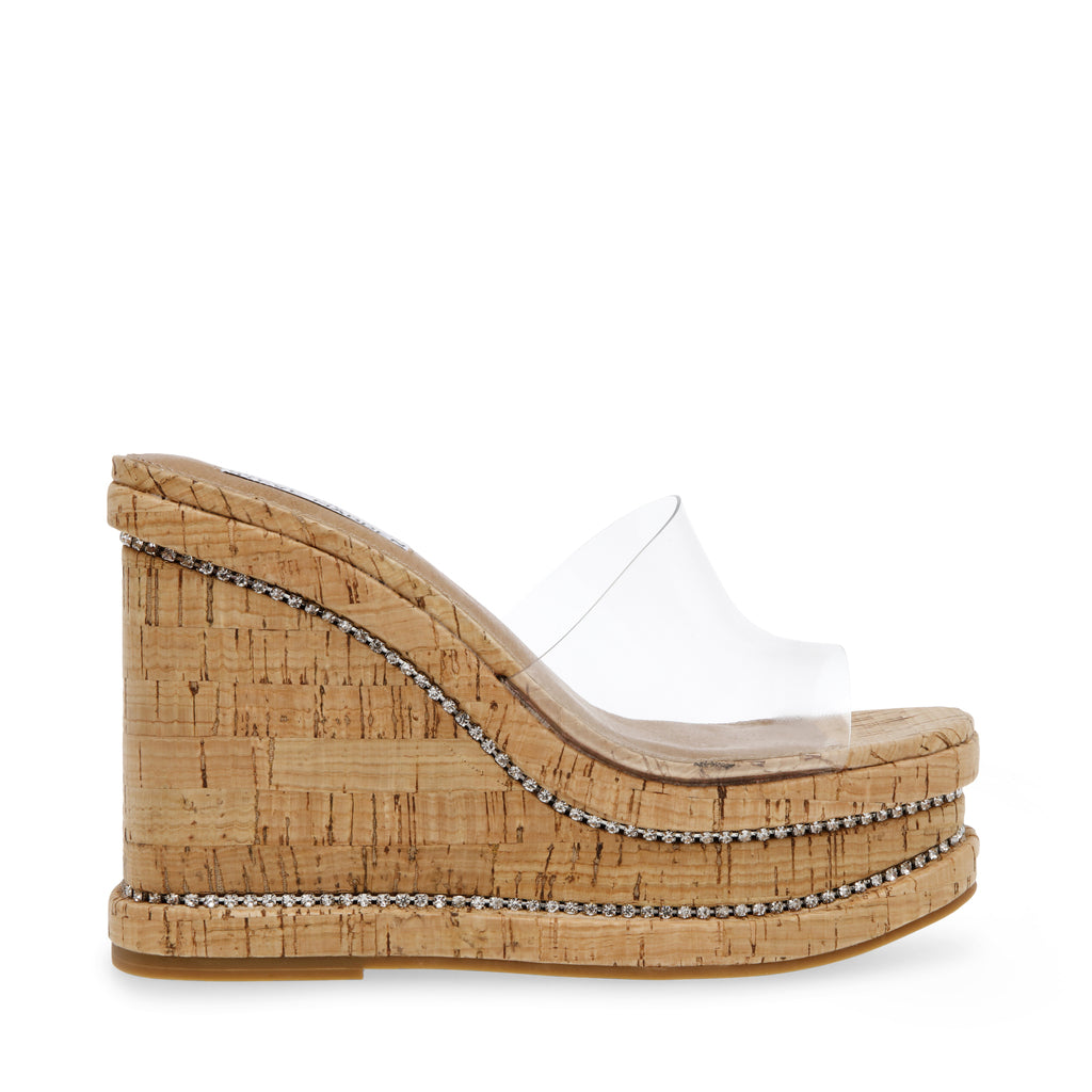 NOT NOW CLEAR SANDALS