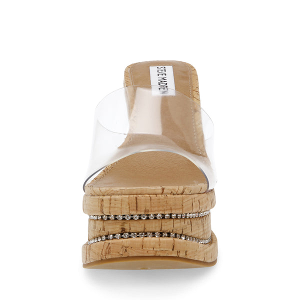 NOT NOW CLEAR SANDALS