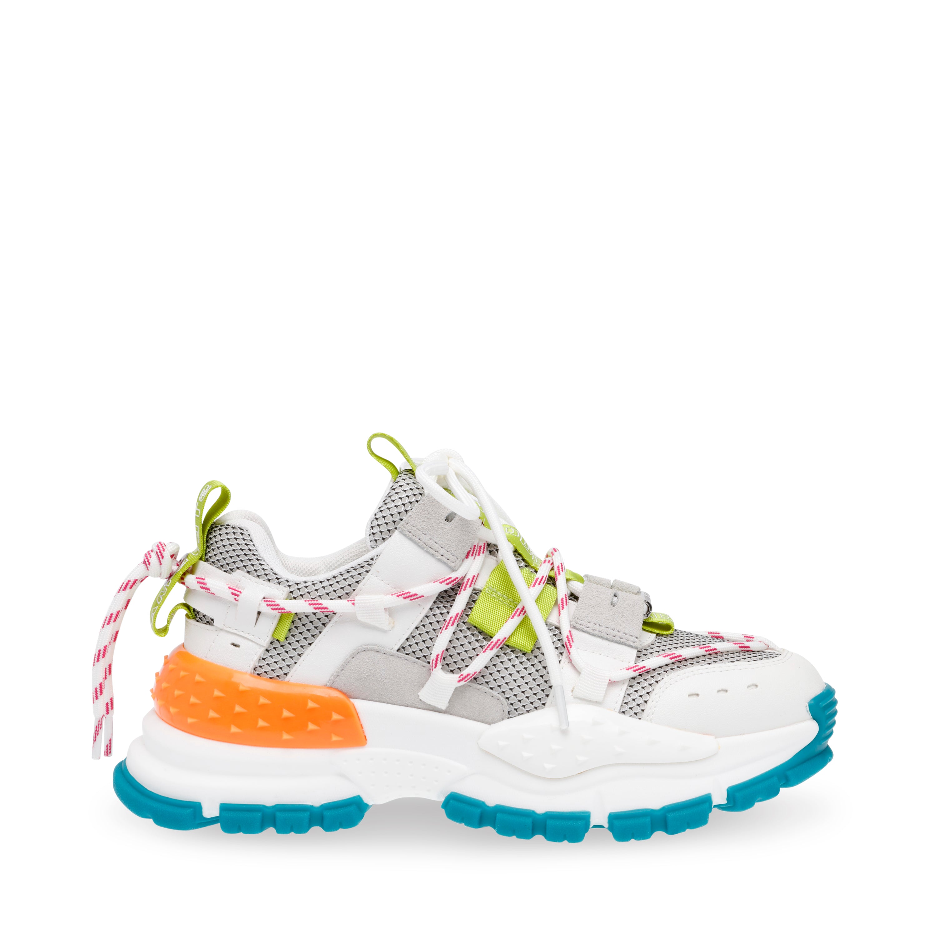 DECEPTIVE WHITE/LIGHT BLUE SNEAKERS