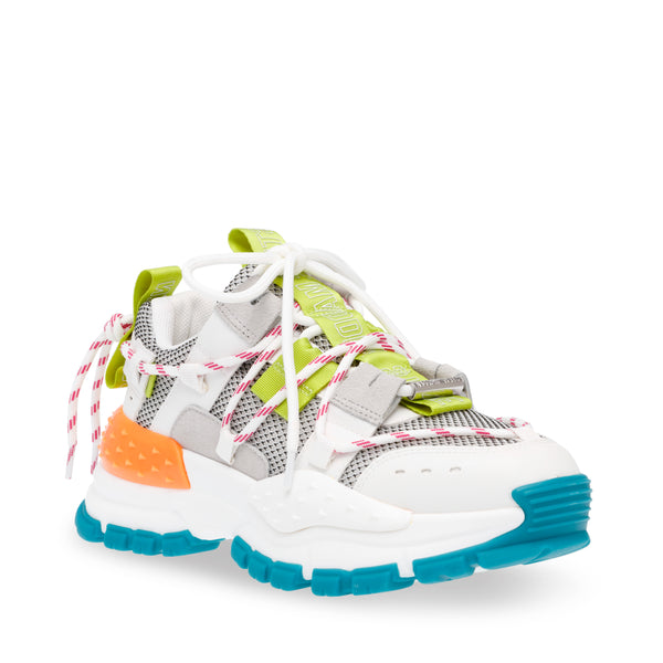 DECEPTIVE WHITE/LIGHT BLUE SNEAKERS