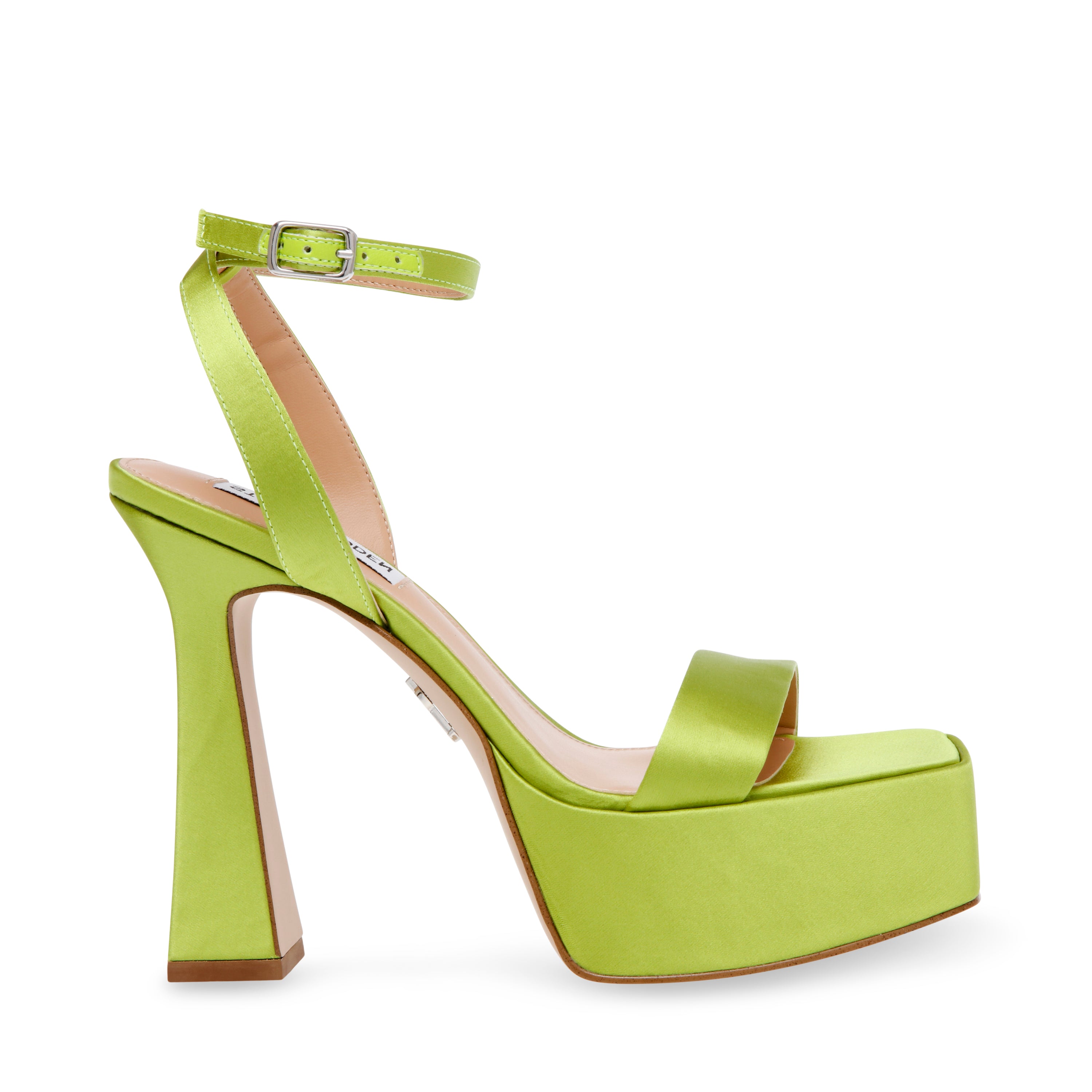 [SPECIAL PRICE] DISCORD LIME SATIN HEELS