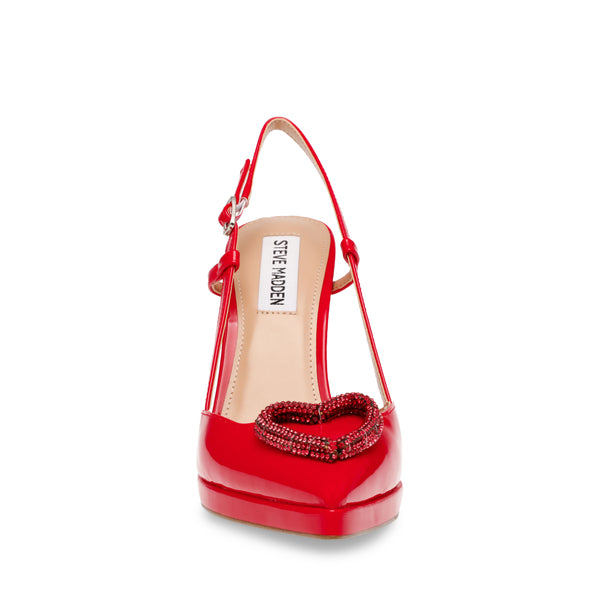 KIND-HEART RED PATENT
