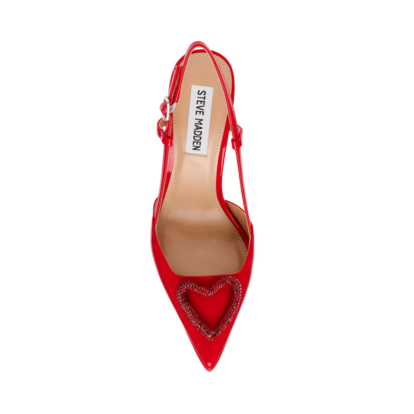 KIND-HEART RED PATENT