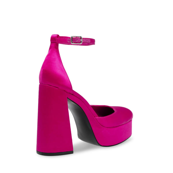 [SPECIAL PRICE] LONDYN FUCHSIA SATIN HEELS