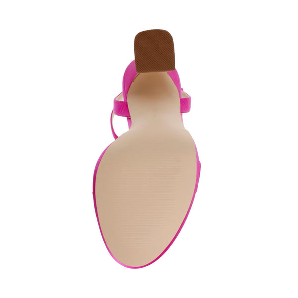 [SPECIAL PRICE] NIKITA FUCHSIA SATIN HEELS