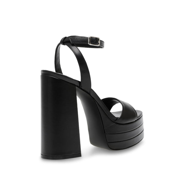 [SPECIAL PRICE] TIMELY BLACK LEATHER HEELS