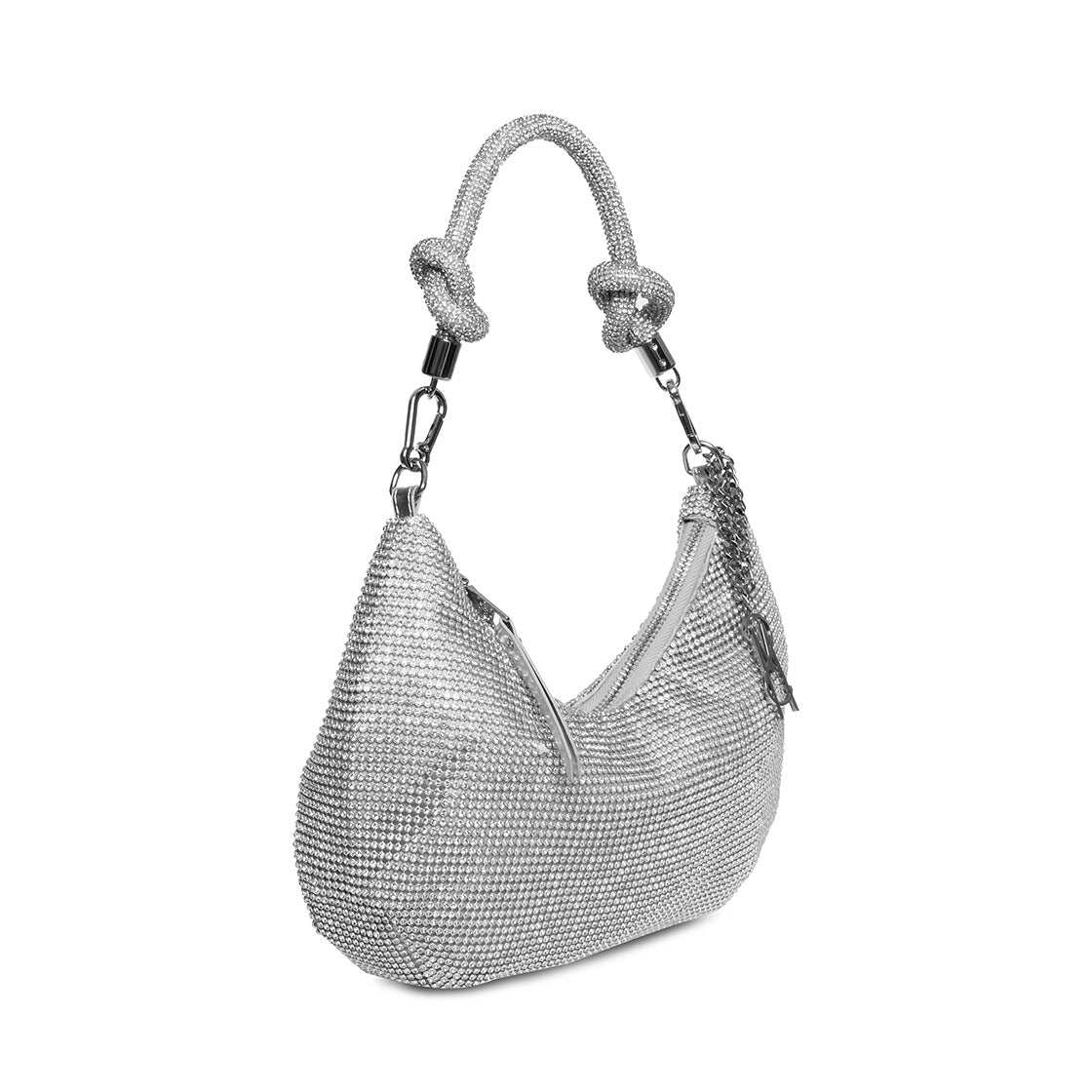 BKAYA SILVER SHOULDER BAG